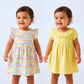 MiniKlub - Girls - Dresses & Frocks (Color: Multi | 2 Pcs Set)