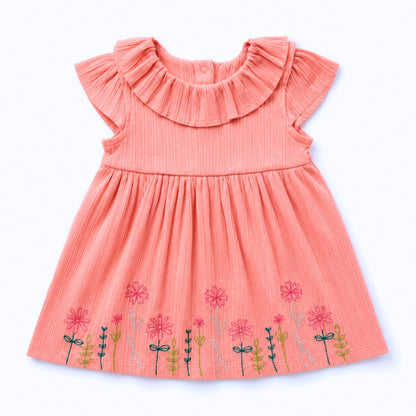 MiniKlub - Girls - Dresses & Frocks (Color: Orange)