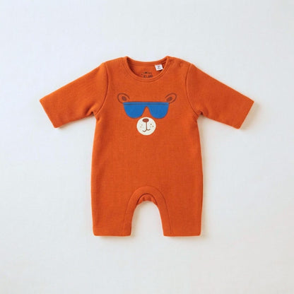MiniKlub - Newborn & Baby - Rompers & Bodysuits (Color: Brown)