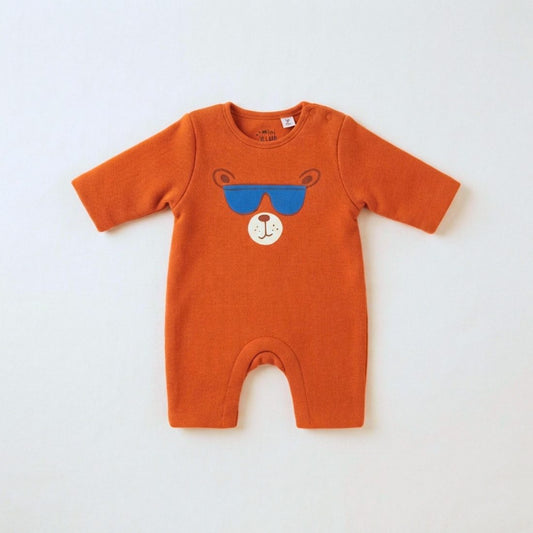 MiniKlub - Newborn & Baby - Rompers & Bodysuits (Color: Brown)
